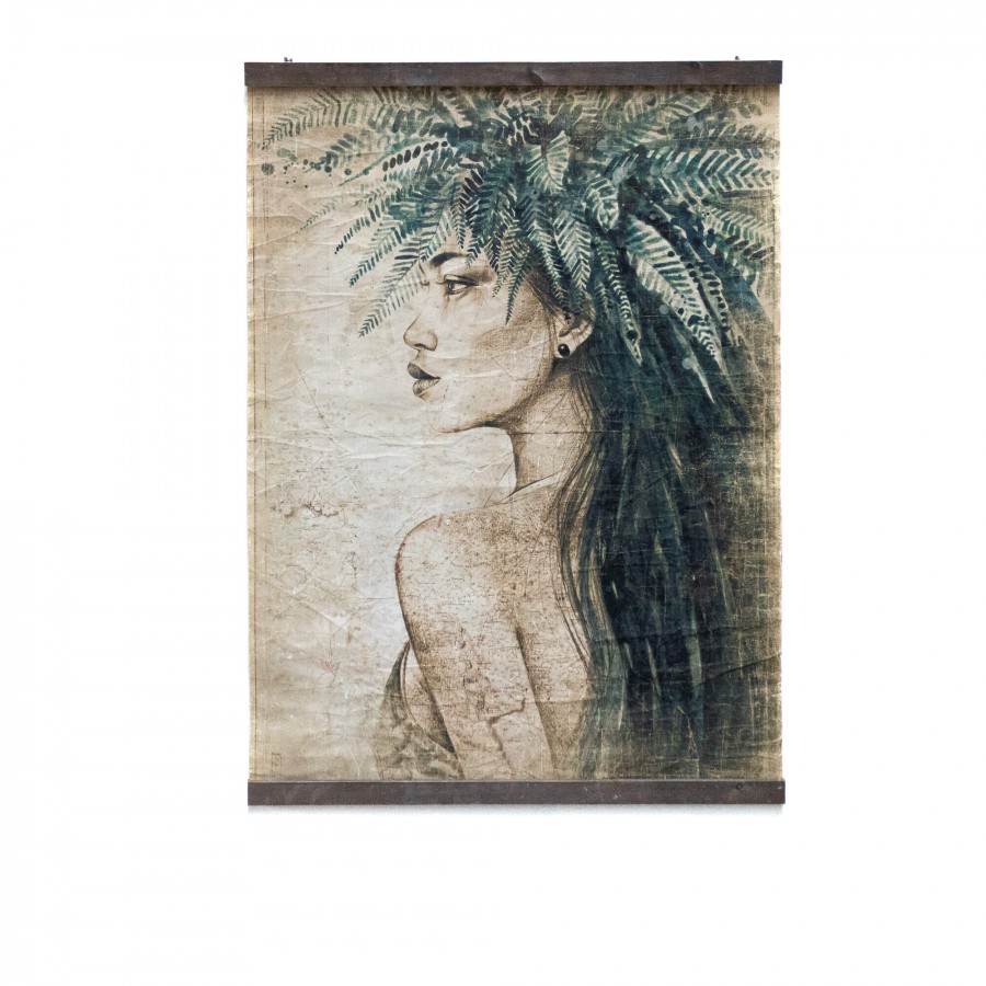 VAHINE COURONNE DE FOUGÈRES (150x200cm) VAHINE COURONNE DE FOUGÈRES (150x200cm)